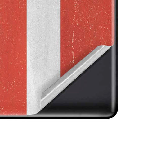 Denmark Flag Distressed Pixel Skins